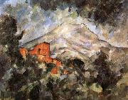 Paul Cezanne La Montagne Sainte-Victoire et le Chateau Noir Germany oil painting artist